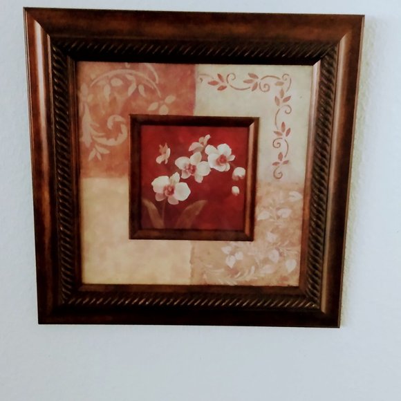 Mediterranean | Art | Vintage Mediterane Floral Print Pictures Set ...